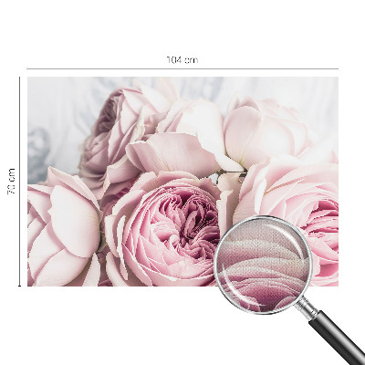 Fotobehang babykamer Roze rozen
