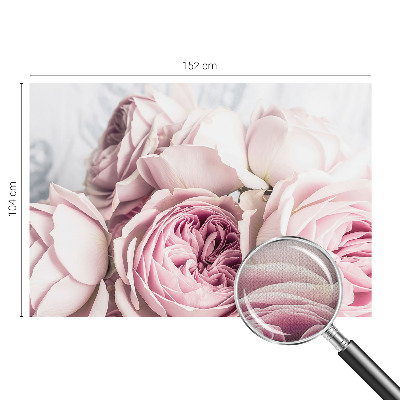 Fotobehang babykamer Roze rozen