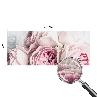 Fotobehang babykamer Roze rozen