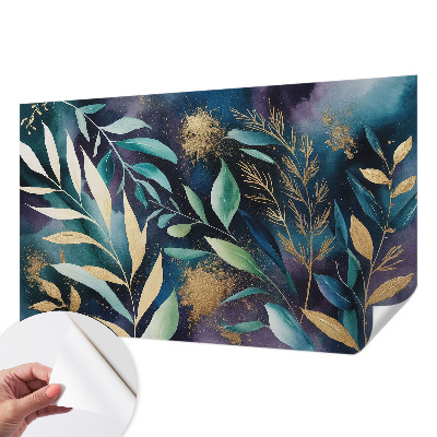 Fotobehang tienerkamer Botanische bladeren