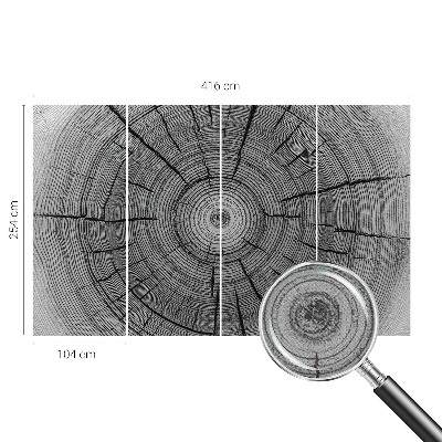 Zelfklevend fotobehang Bosharmonie