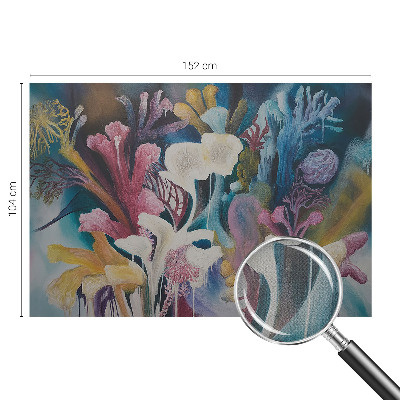 Fotobehang babykamer Bloemenexplosie