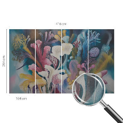 Fotobehang babykamer Bloemenexplosie