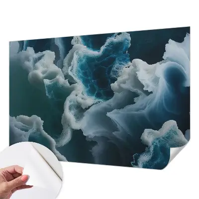 Fotobehang voor de kinderkamer met motief van zeegolven