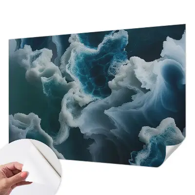 Fotobehang voor de kinderkamer met motief van zeegolven