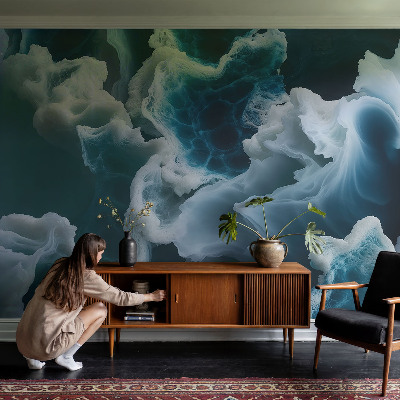 Fotobehang voor de kinderkamer Zeegolven