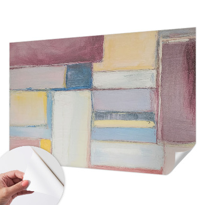 Fotobehang tienerkamer Geometrische vormen