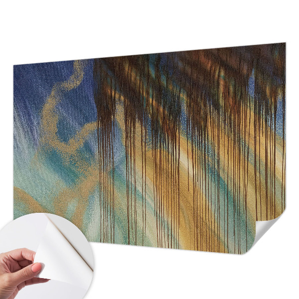 Zelfklevend fotobehang op maat Abstracte compositie