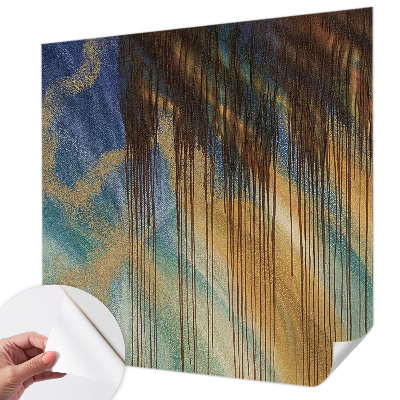 Zelfklevend fotobehang op maat Abstracte compositie