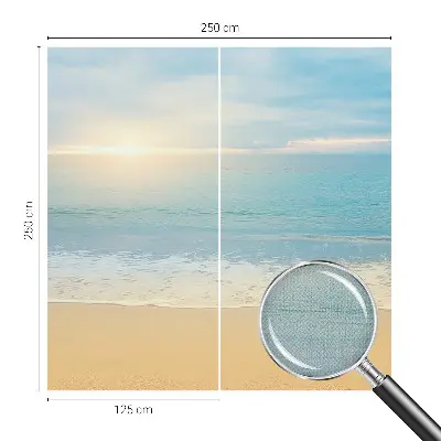 3D fotobehang met een zonsopgang als motief
