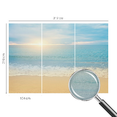 3D fotobehang Zonsopgang