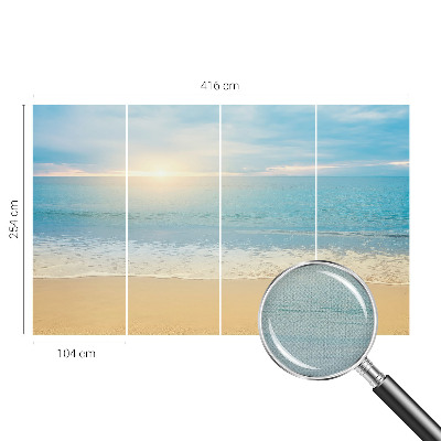 3D fotobehang Zonsopgang