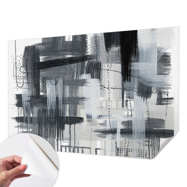 Fotobehang voor de kinderkamer met moderne kunst als ontwerp