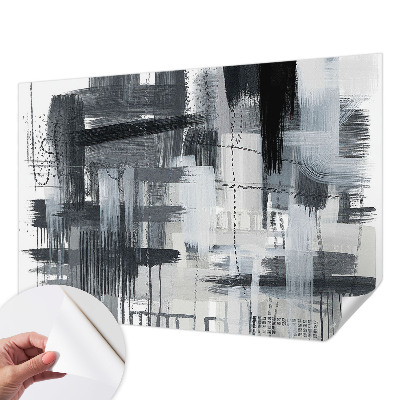 Fotobehang voor de kinderkamer met moderne kunst als ontwerp