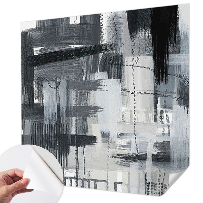 Fotobehang voor de kinderkamer met moderne kunst als ontwerp
