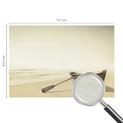 Fotobehang voor kinderkamer met een rustig zeezichtontwerp