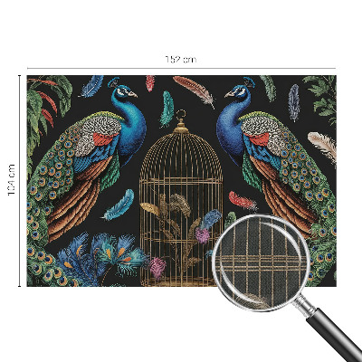 Fotobehang zelfklevend Exotische pauwen