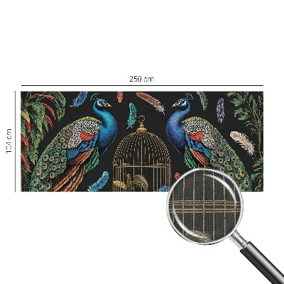 Fotobehang zelfklevend Exotische pauwen