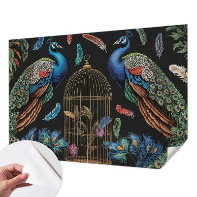 Fotobehang zelfklevend Exotische pauwen