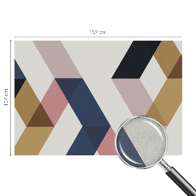 Zelfklevend fotobehang Kleurrijke rhomben