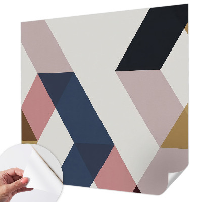 Zelfklevend fotobehang Kleurrijke rhomben