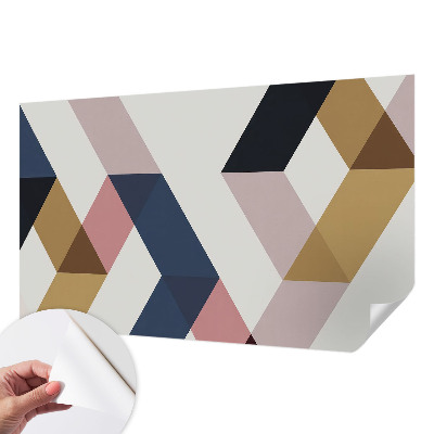 Zelfklevend fotobehang Kleurrijke rhomben