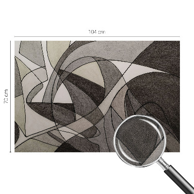Zelfklevend fotobehang op maat Geometrische abstractie