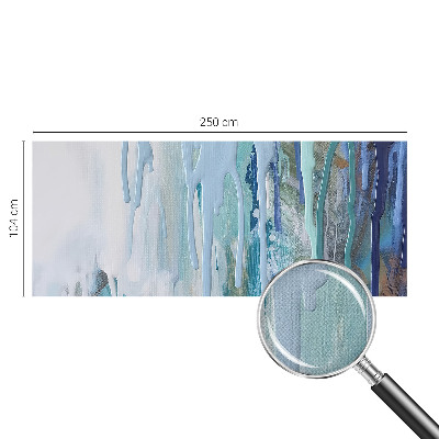 Zelfklevende behangsticker Blauwe watervallen