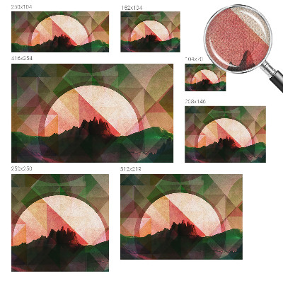 Foto behang voor de kinderkamer Schilderachtige heuvels