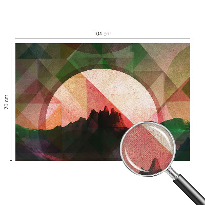 Foto behang voor de kinderkamer Schilderachtige heuvels