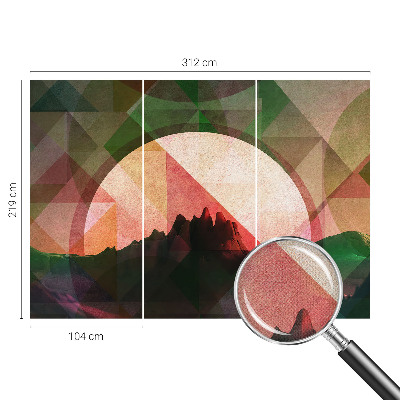 Foto behang voor de kinderkamer Schilderachtige heuvels