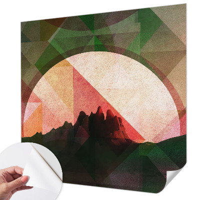 Foto behang voor de kinderkamer Schilderachtige heuvels