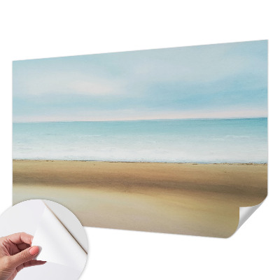 Fotobehang tienerkamer met een kustlandschap