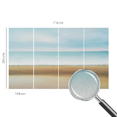 Fotobehang tienerkamer Kustlandschap