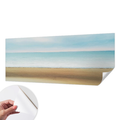 Fotobehang tienerkamer met een kustlandschap
