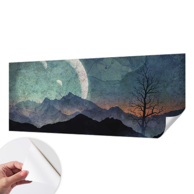 Fotobehang voor de kinderkamer Nachtlandschap