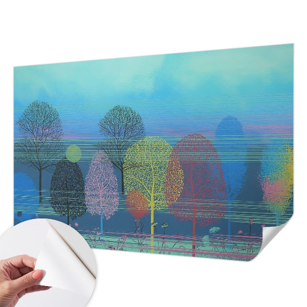 Fotobehang kinderkamer Kleurrijke harmonie