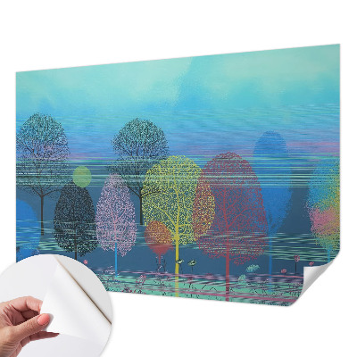 Fotobehang kinderkamer Kleurrijke harmonie