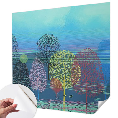 Fotobehang kinderkamer Kleurrijke harmonie