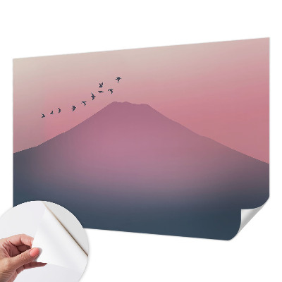 Foto behang voor de kinderkamer Bergachtig Westen