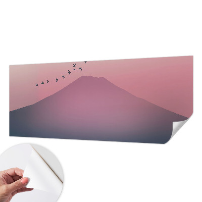 Foto behang voor de kinderkamer Bergachtig Westen