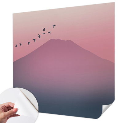 Foto behang voor de kinderkamer Bergachtig Westen