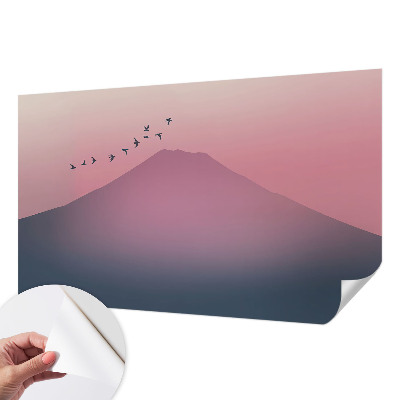 Foto behang voor de kinderkamer Bergachtig Westen