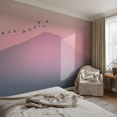Foto behang voor de kinderkamer Bergachtig Westen