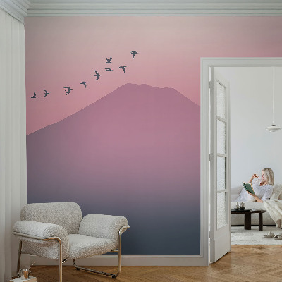 Foto behang voor de kinderkamer Bergachtig Westen