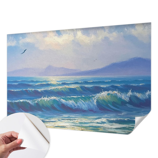 Fotobehang voor de kinderkamer Zeegolven