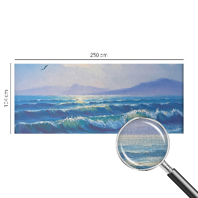 Fotobehang voor de kinderkamer Zeegolven