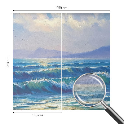 Fotobehang voor de kinderkamer Zeegolven