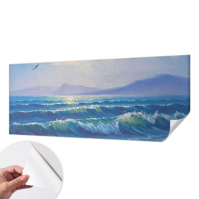 Fotobehang voor de kinderkamer Zeegolven