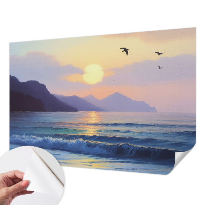Fotobehang babykamer Zee West